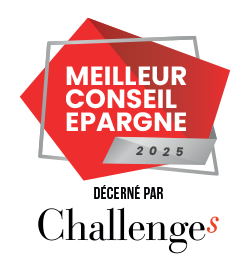 MEILLEUR CONSEIL EPARGNE 2025 décerné par Challenges