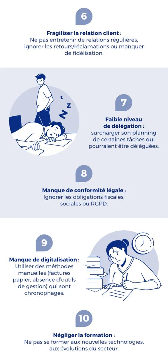 Évitez les 10 erreurs de gestion courantes qui freinent votre TPE - Macif
